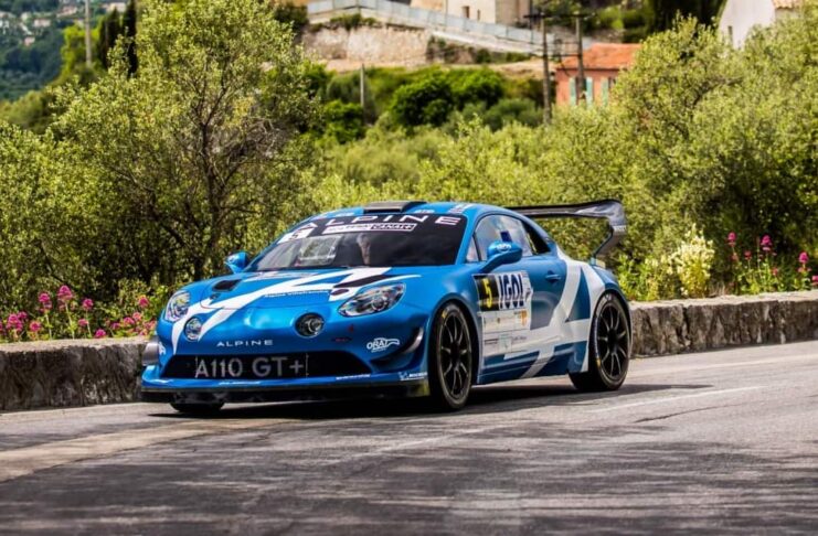 Trophée Alpine Elf Rallye à Antibes ©Alpine