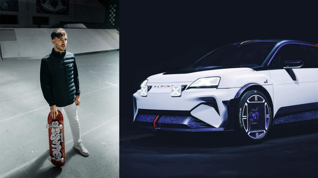 Alpine - le skateboarder Aurélien Giraud aux Jeux Olympiques de Paris ©Alpine