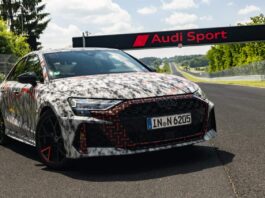 Audi RS 3 record sur le Nurburgring ©Audi