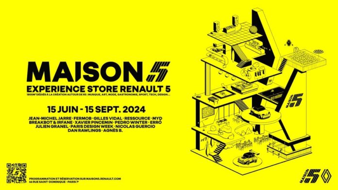 Experience store Renault MAISON5 ©Renault