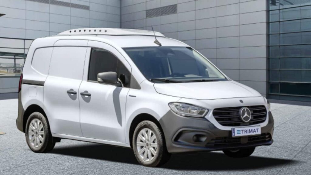 Mercedes-Benz Vans France propose le Citan électrique en version frigorifique Mercedes-Benz Vans Citan électrique frigorifique ©Mercedes-Benz