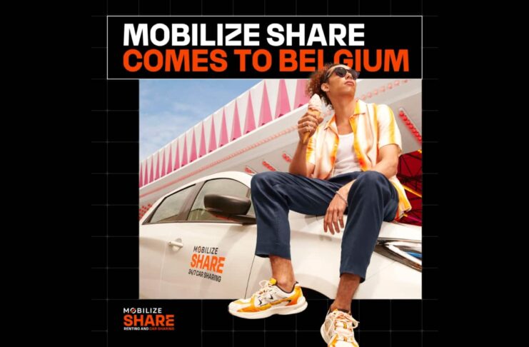 Mobilize renomme, en Belgique, son service d’autopartage sous la marque ‘Mobilize Share’ ©Mobilize