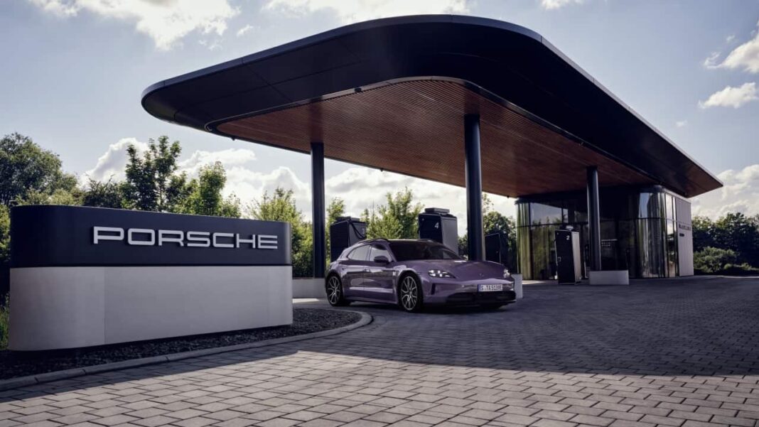 Porsche Charging Lounge à Ingolstadt ©Porsche