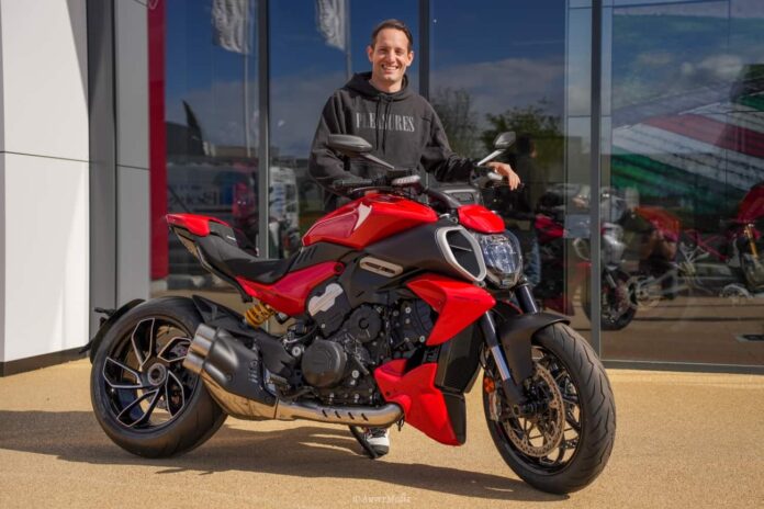 Renaud Lavillenie ambassadeur DUCATI ©Ducati