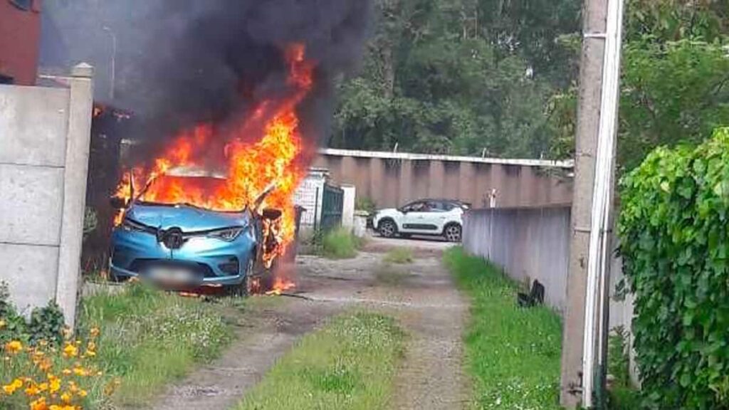 Renault zoe explose ©Samuel Cadène via la Dépêche