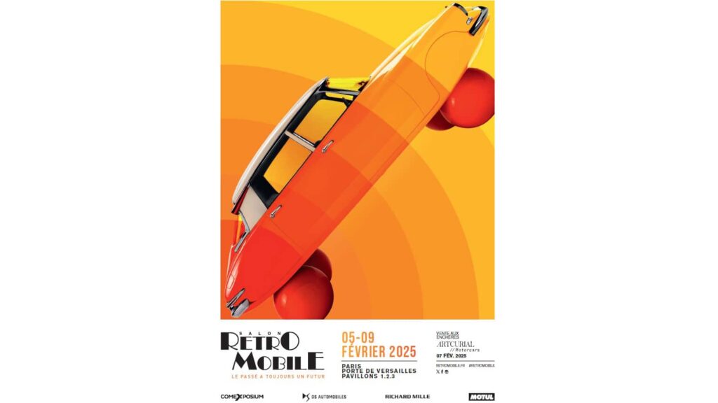 DS Automobiles célèbre l’héritage de la légendaire DS à Rétromobile 2025 Retromobile 2025 ©DS Automobiles
