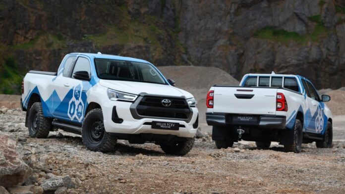 Toyota Hilux à Hydrogène ©Toyota