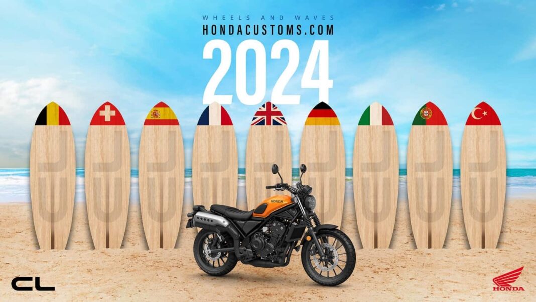 Wheels and Waves 2024 - Honda CL500 ©Honda