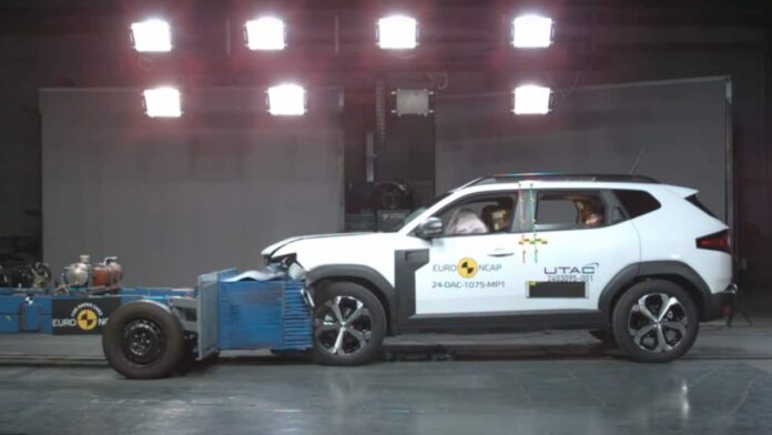 Dacia Duster 2024 crash tests ©EURONCAP