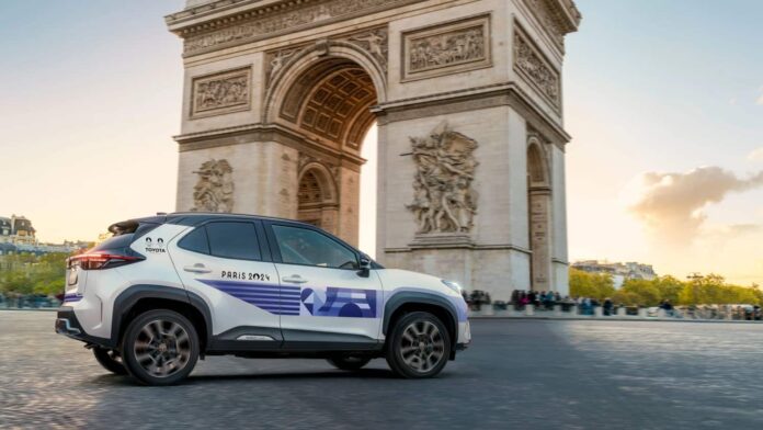 Flotte Toyota Jeux Olympiques Paris 2024 ©Toyota