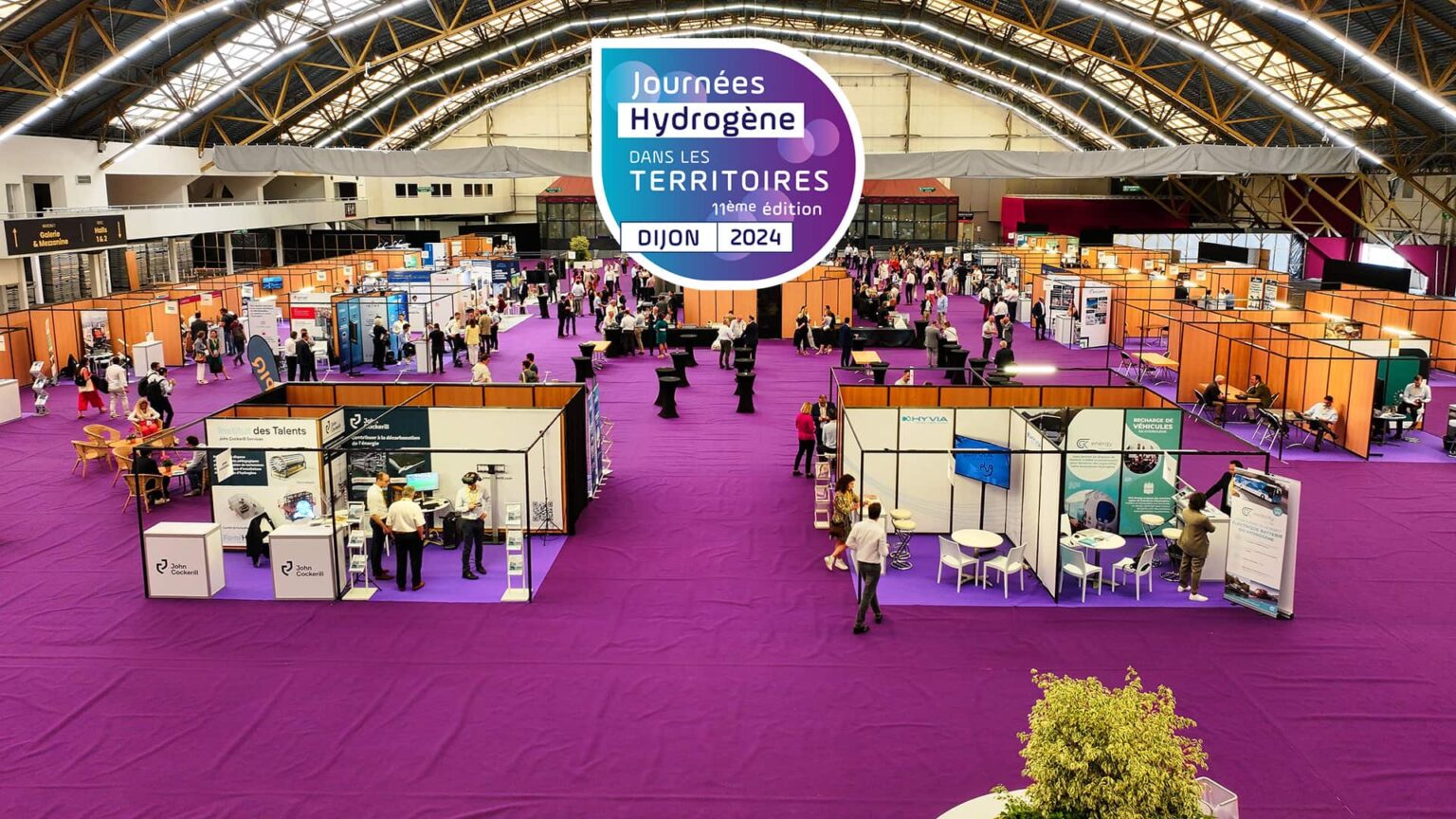France Hydrogène - plus de 700 participants et 65 exposants aux Journées Hydrogène dans les Territoires 2024 ©France Hydrogène