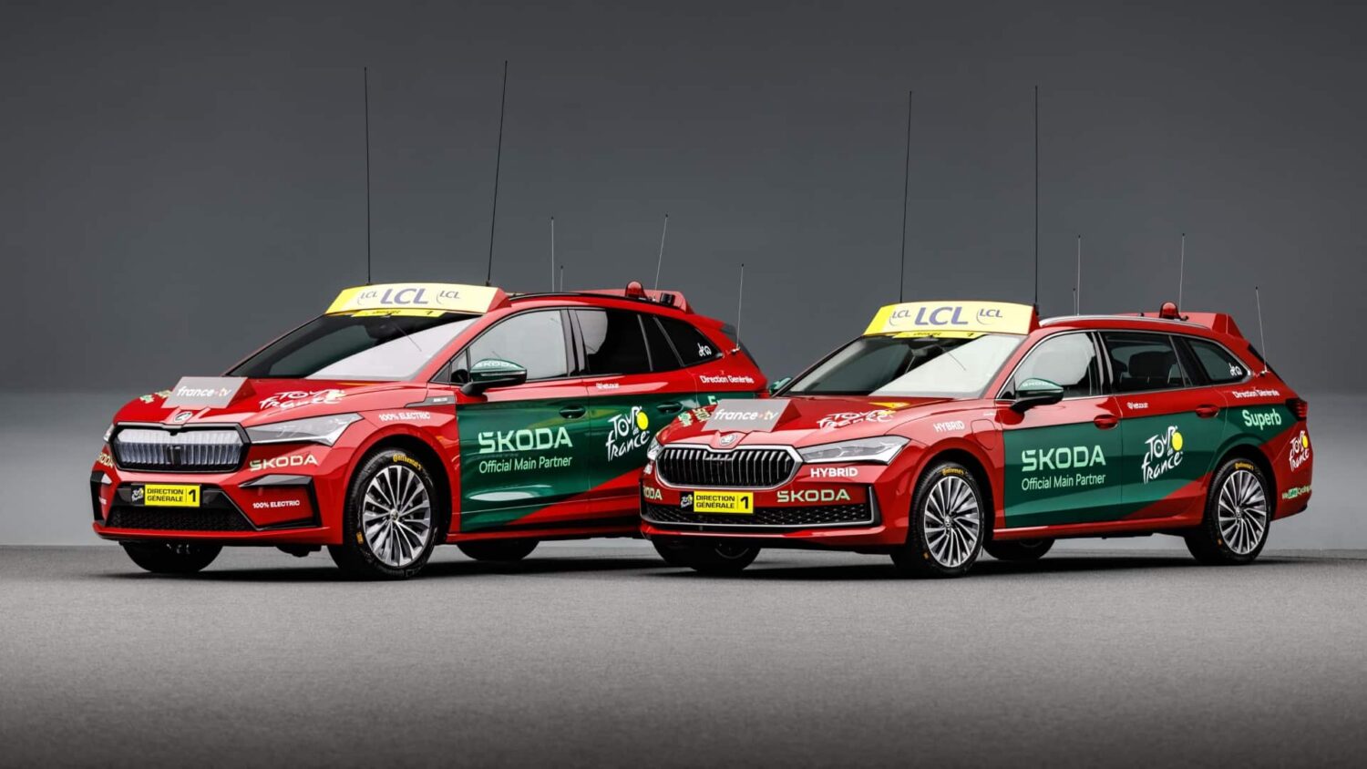 Skoda, partenaire historique du Tour de France depuis 21 ans Skoda Tour de France