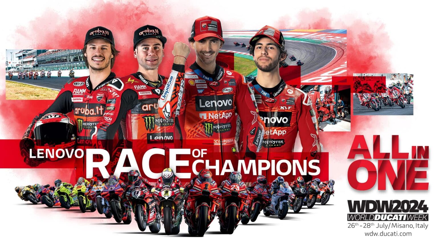 Ducati enflamme Misano avec la World Ducati Week 2024 : Un festival de passion mécanique World Ducati Week 2024 ©Ducati