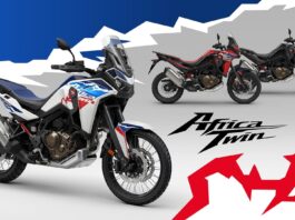 Honda CRF1100L Africa Twin 2025 - nouveaux coloris