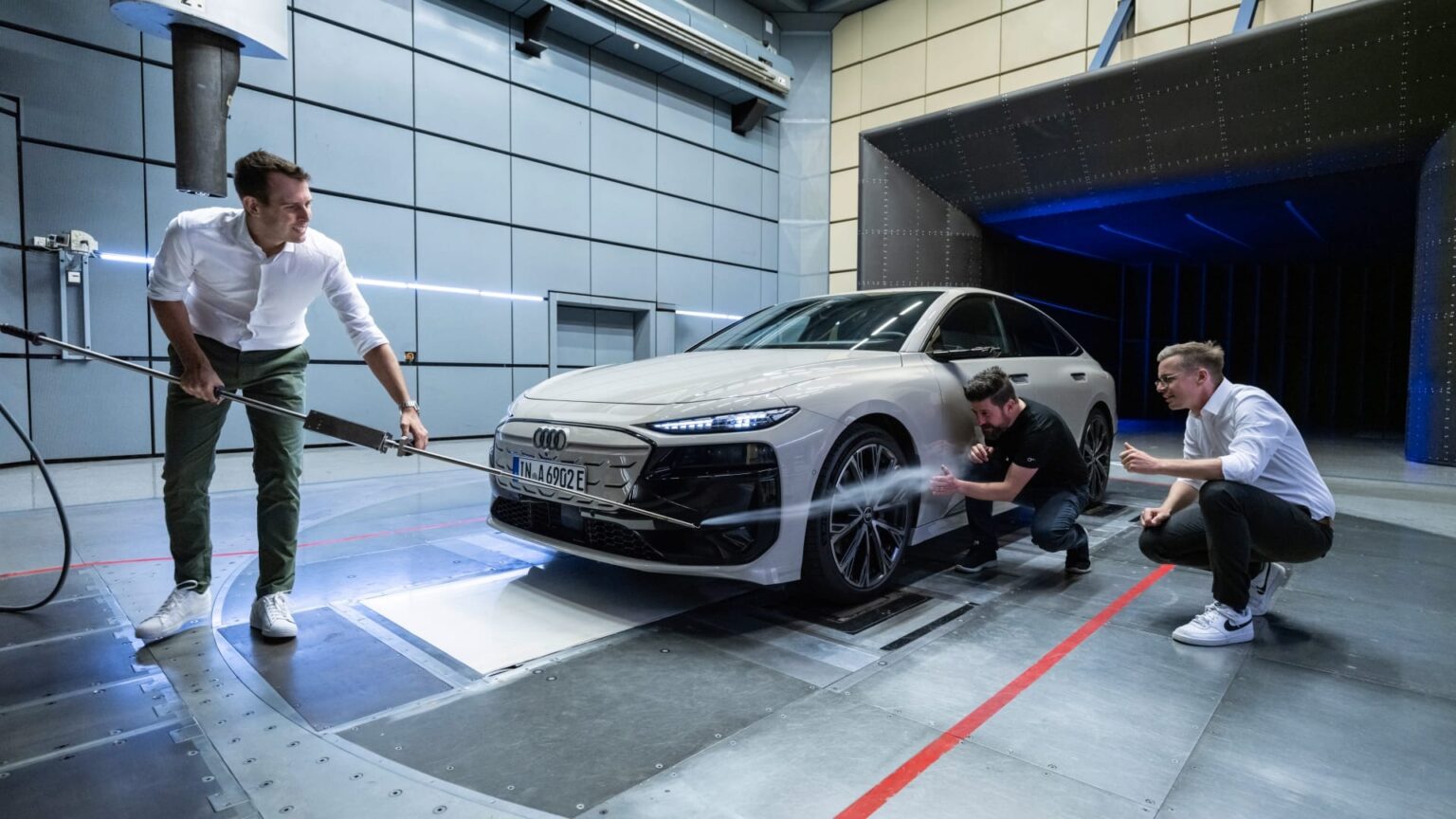 Voici l’Audi la plus aérodynamique de tous les temps ! Audi A6 Sportback e-tron 2024