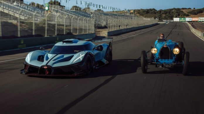 Bugatti Bolide rencontre la Type 35