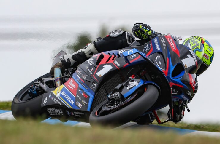 FSBK - record Kenny Foray avec sa BMW M 1000 RR Tecmas