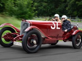 Mercedes 2 Litre Targa-Florio Rennwagen