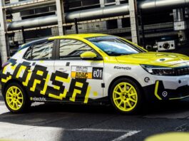 Opel Corsa Rally Electric Gamescom