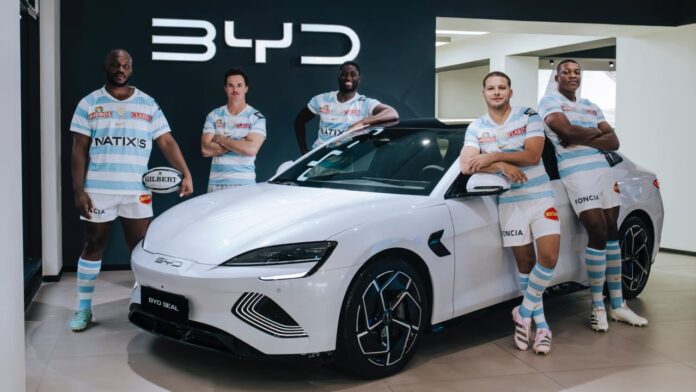 BYD France partenaire majeur du Racing 92