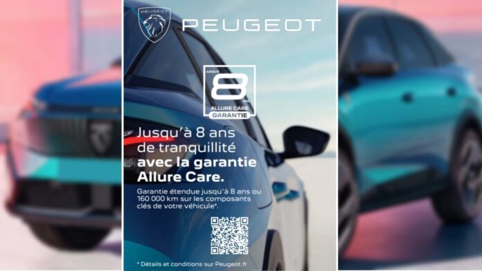 Garantie Peugeot allure 8 ans