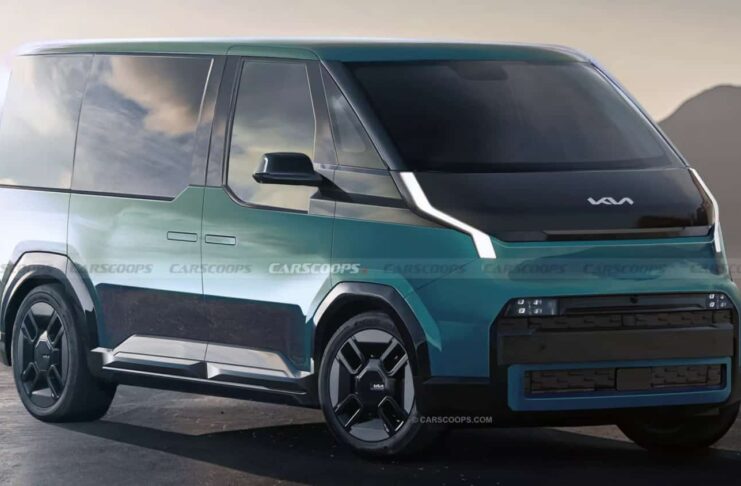 KIA PV5 2026 - crédit image carscoops