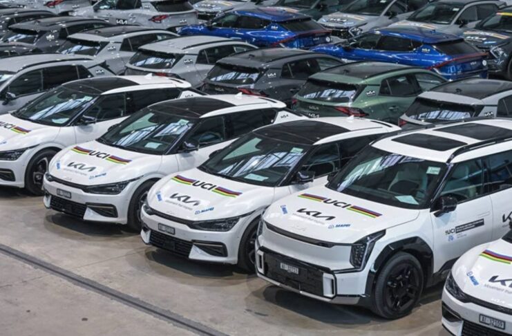 Kia est Official Car Partner des Championnats du monde de cyclisme 2024 à Zurich