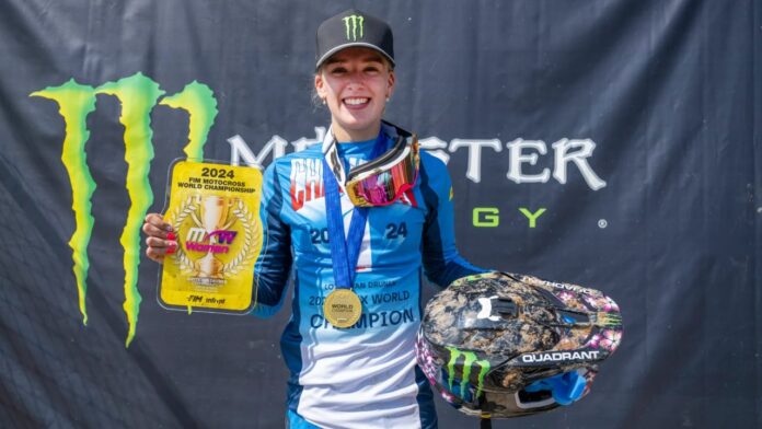 Lotte van Drunen - championne du monde WMX 2024