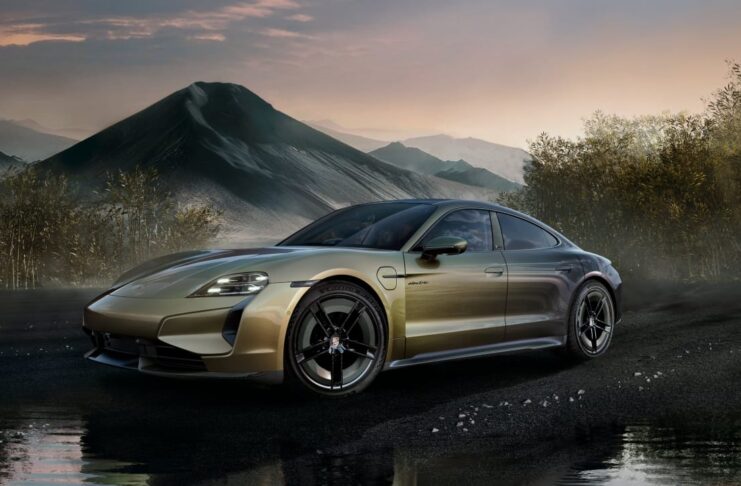 Porsche Taycan Turbo S Celestial Jade