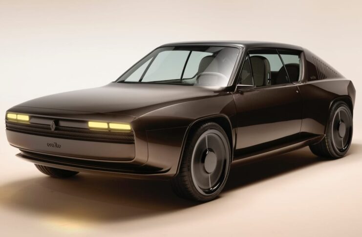 Renault R17 electric Restomod