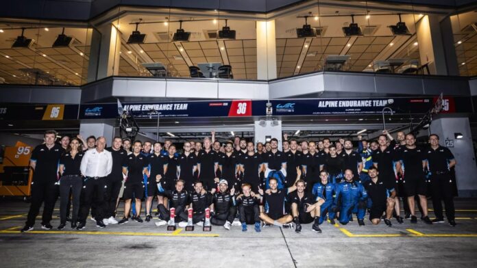 premier podium en FIA WEC pour l’Alpine A424 à Fuji