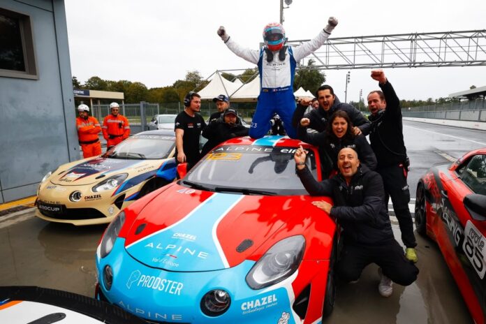 Charles Roussanne remporte le titre en Alpine ELF Cup Series