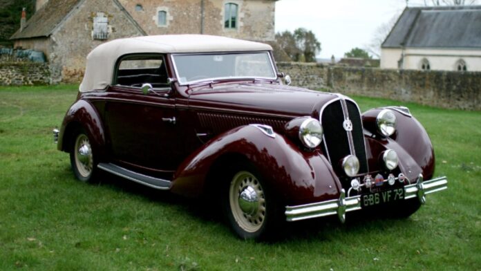 Hotchkiss Montecarle découvrable - 1937