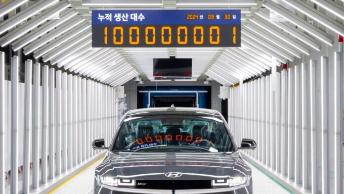 Hyundai a produit 100 millions de véhicules depuis 1957 !