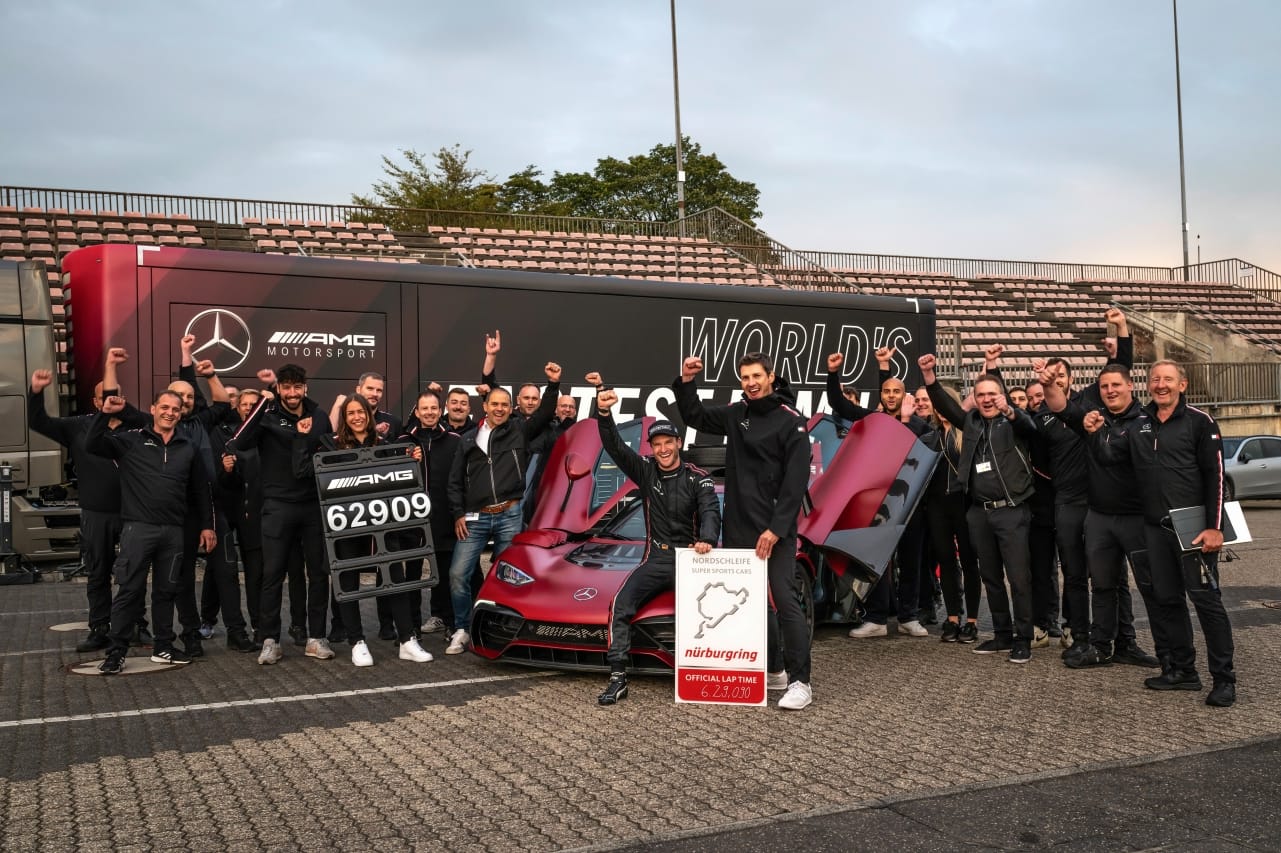 Mercedes-AMG ONE - record du tour sur le Nürburgring-Nordschleife