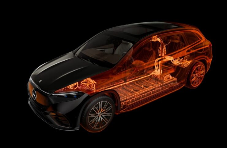 Mercedes-Benz met en avant la sécurité de ses véhicules électriques