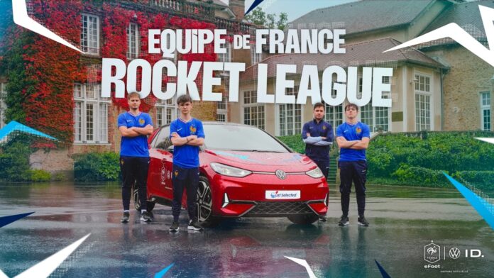 Volkswagen et la FFF présentent l’équipe de France Rocket League pour la première Coupe du Monde