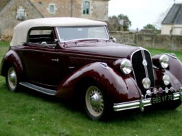 Hotchkiss Montecarle découvrable - 1937