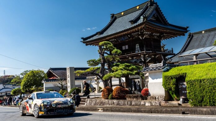 Alpine A110 Rally au Japon - Armand Fumal - Jules Escartefigue