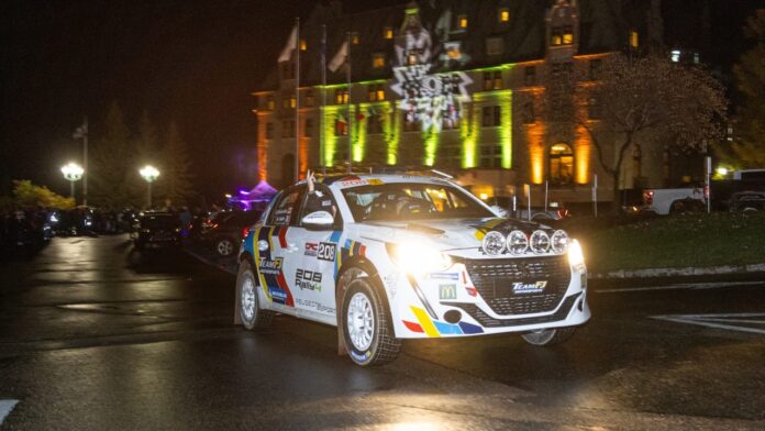 Débuts remarqués de la PEUGEOT 208 Rally4 en Championnat des Rallyes Canadiens