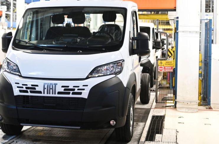 FIAT Professional a commencé la production de l'E-Ducato à l'usine d'Atessa en Italie