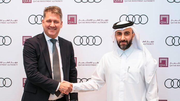 Gernot Dollner et Mohammed Al-Sowaidi -- Audi F1 - le projet renforcé par le soutien de Qatar Investment Authority