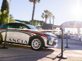 Lancia Ypsilon Rally 4 HF en avant-première au Rallye du Var