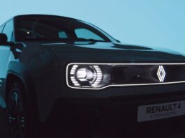 Renault 4 E-Tech Electric est le Premier Modèle à Inaugurer un Logo et une Calandre Lumineuse