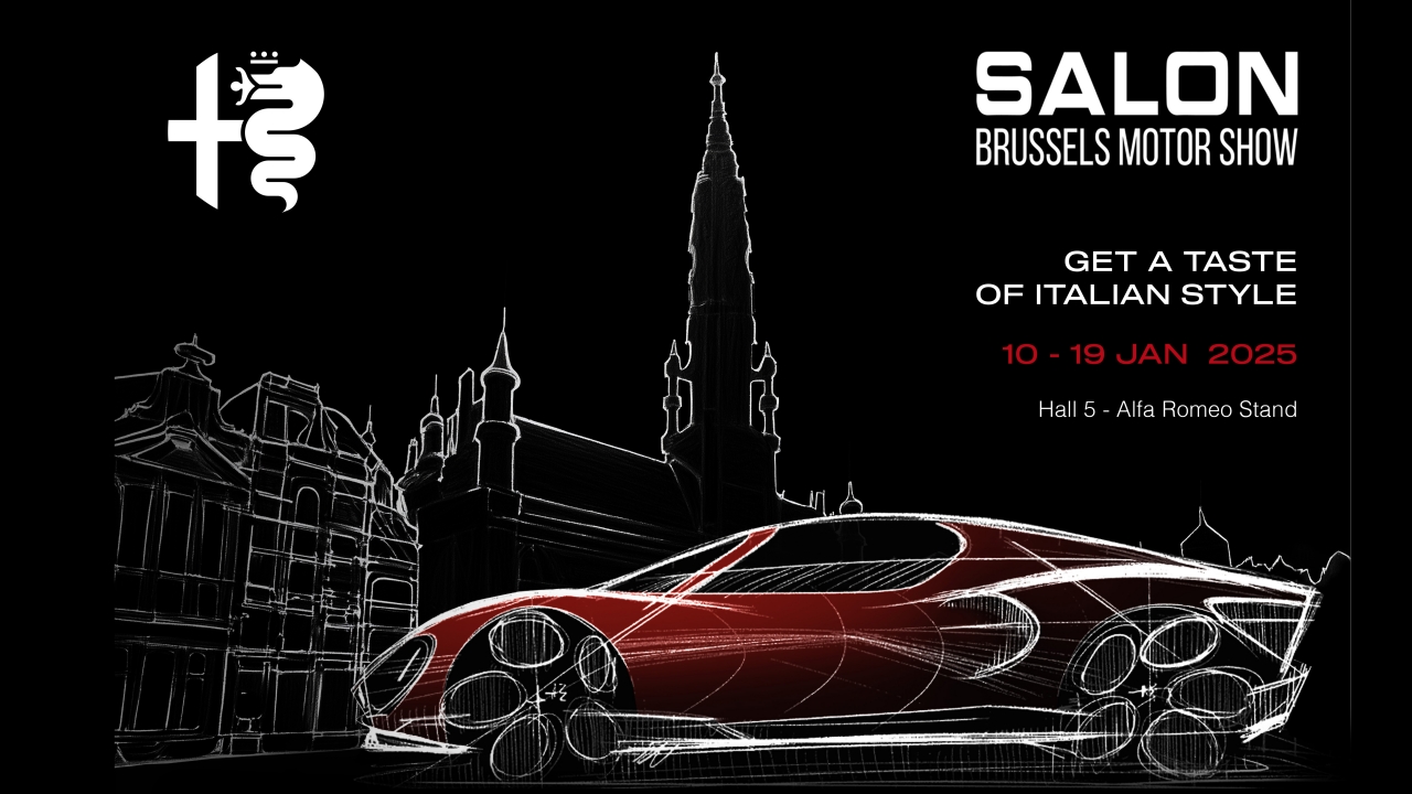 Alfa Romeo enflamme le Salon de Bruxelles 2025 avec des premières mondiales d'exception