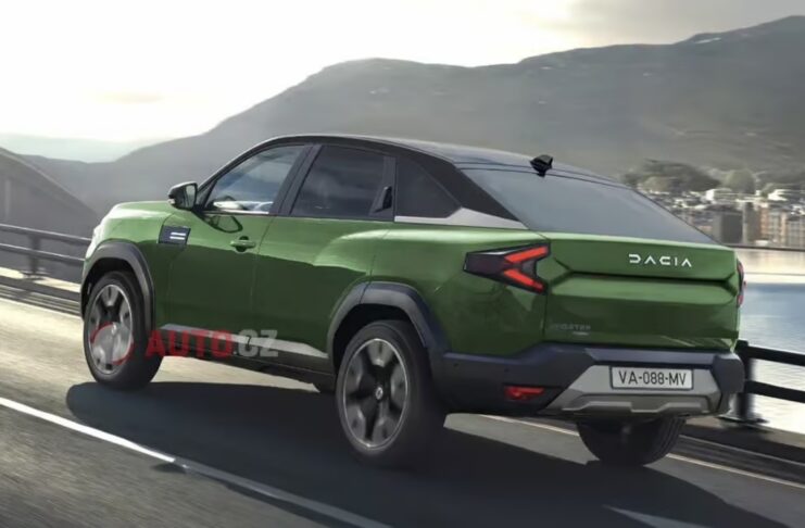 Dacia Bigster Coupé imaginé par auto cz