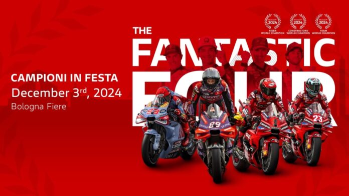 Ducati Campioni in Festa - Des milliers de passionnés à Bologna Fiere pour célébrer les succès de Ducati en MotoGP, WorldSBK, WorldSSP et Motocross