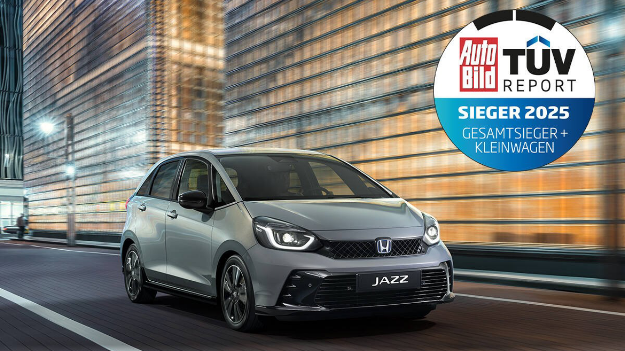 Honda Jazz - La championne du rapport TÜV 2025 confirme sa fiabilité légendaire