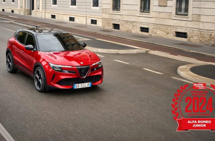 L'Alfa Romeo Junior élue Voiture de l'année 2024 en Suède par Auto Motor & Sport