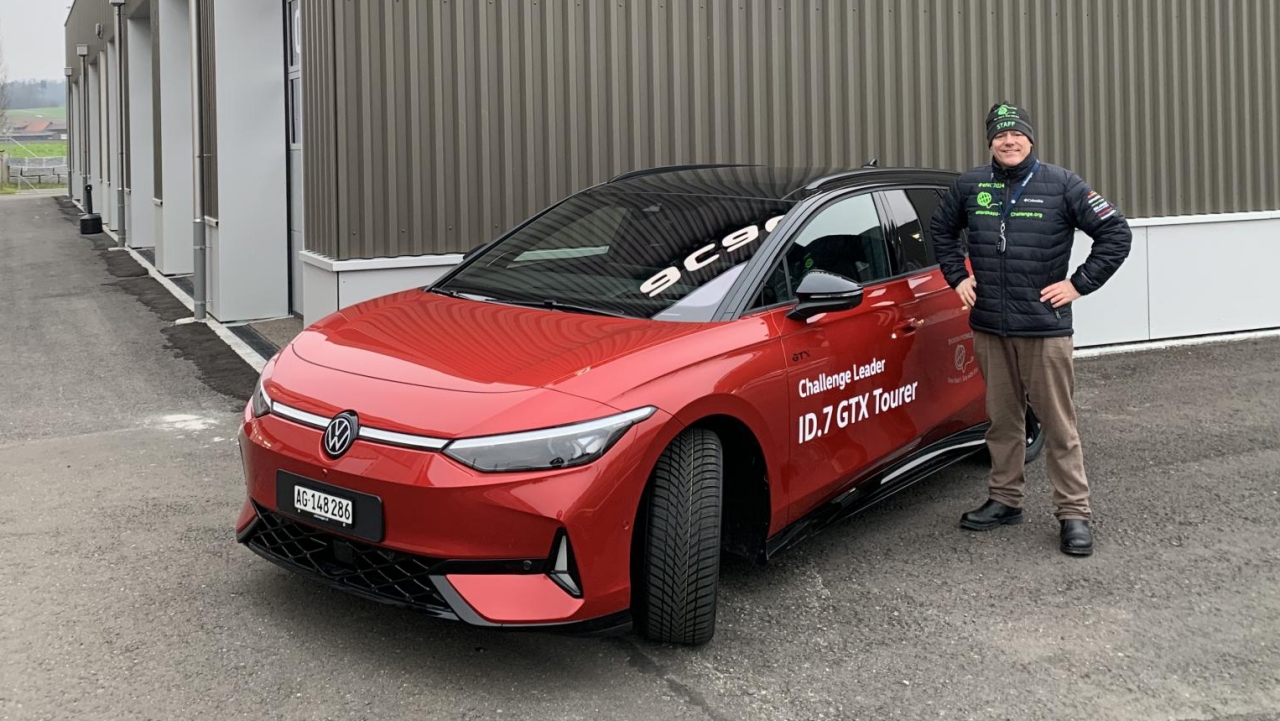 La Volkswagen ID.7 GTX Tourer de Volkswagen relève le défi du Cap Nord en conditions extrêmes